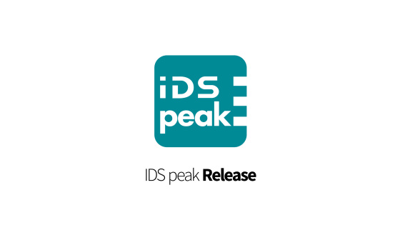 带有软件版本信息的IDS peak 标志