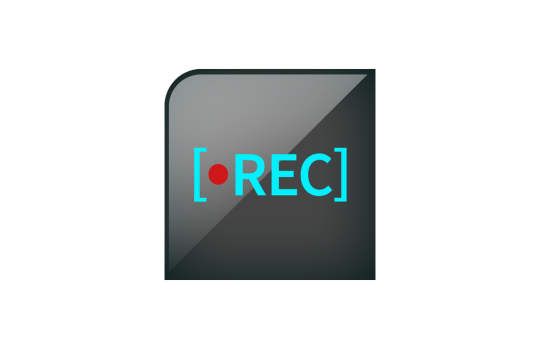 磁磚顯示錄製狀態，以縮寫 REC 和紅點表示