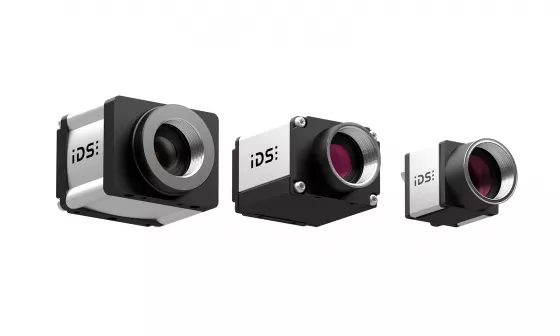 IDS GigE工业相机uEye+ CP、SE和FA配备索尼IMX545、IMX546和IMX547传感器。