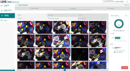 IDS NXT lighthouse - categorise image data with labels