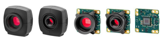 IDS uEye+ XLE：具有多种外壳类型的工业相机型号。