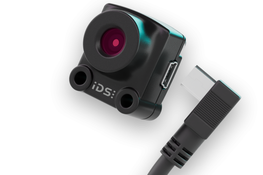 特别小巧的 IDS uEye XS 工业相机。