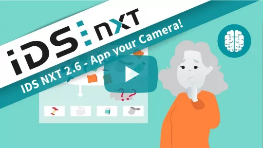 IDS NXT 2.6 - 轻松为相机创造应用！