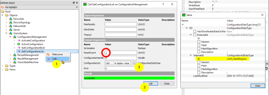将逐步介绍如何准备 GetConfiguationList 函数。
