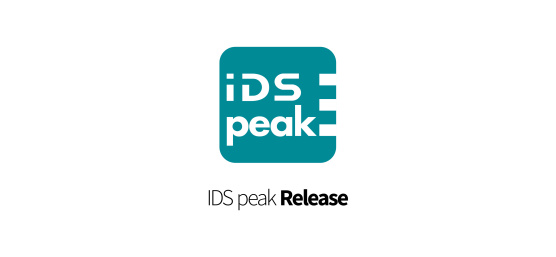 带有软件版本信息的IDS peak 标志