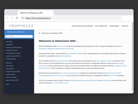 Metavision SDK 截图