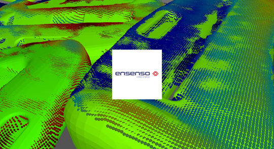 SDK 应用程序前的 Ensenso 徽标
