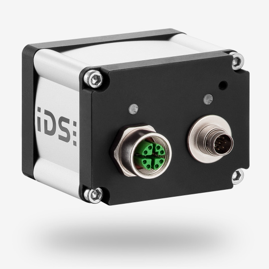 IDS 工业相机 uEye FA 后视镜，带 USB3 接口。