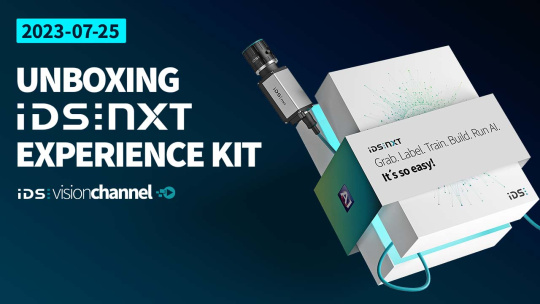 Thumbnail of the video unboxing IDS NXT experience kit.
