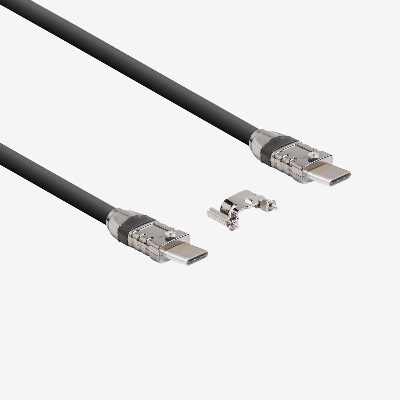 USB 3, 표준 케이블, 일자형, 나사식, 3m
