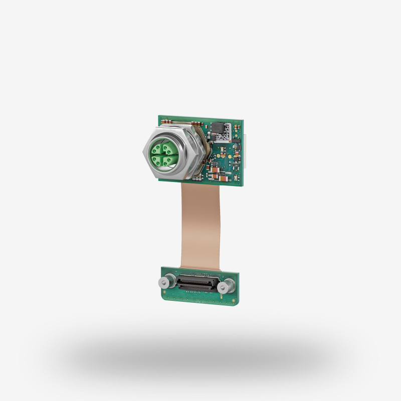 GigE Connector board, M12, Flex