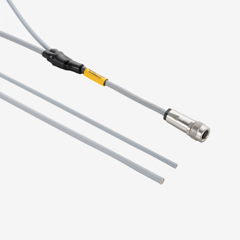 I/O+供电，标准Y型电缆，IP 65/67防护等级，直式，5米 