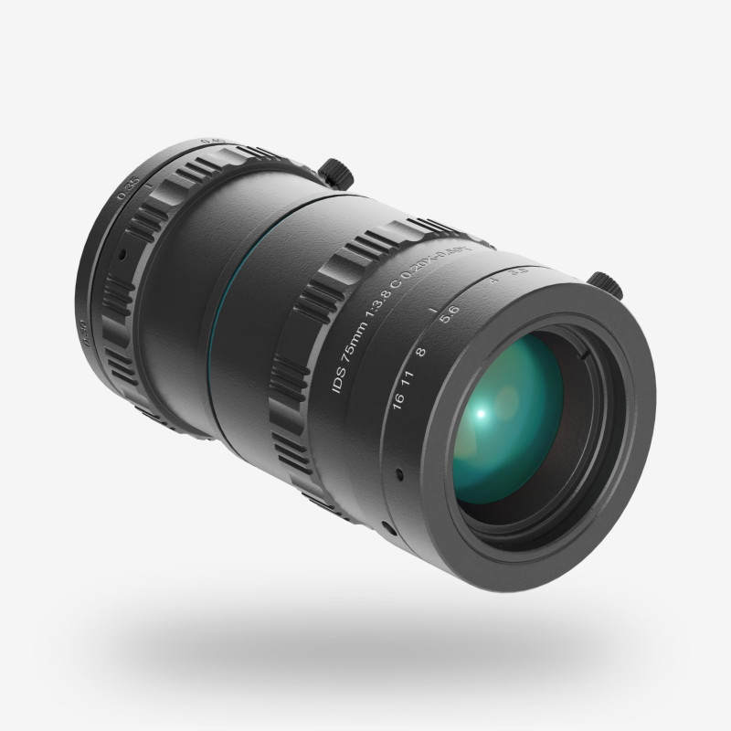 镜头, IDS, Ma-12M120-C7538, 75 mm, 1.2"